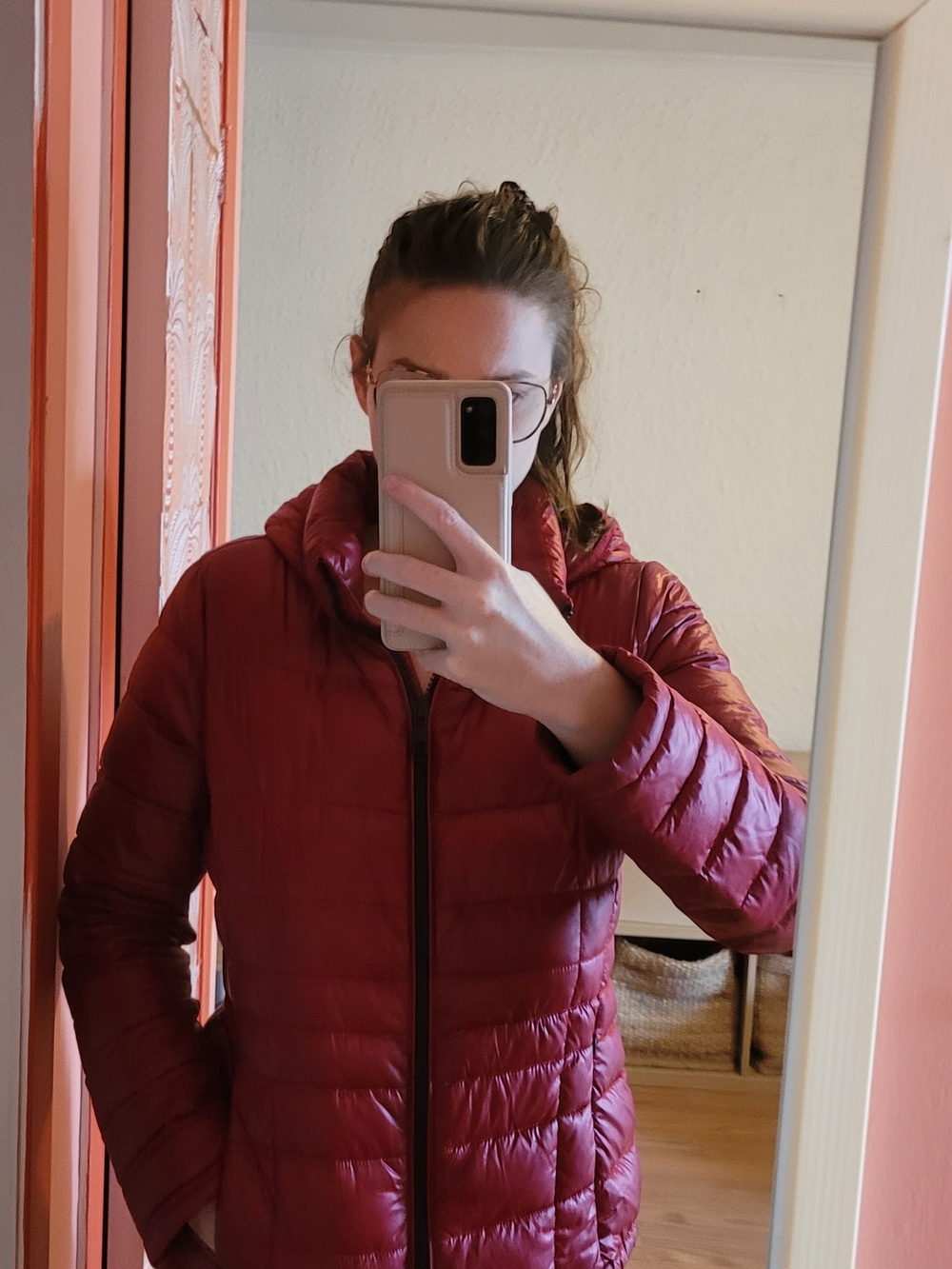 Calvin Klein Puffer Jacket - Red